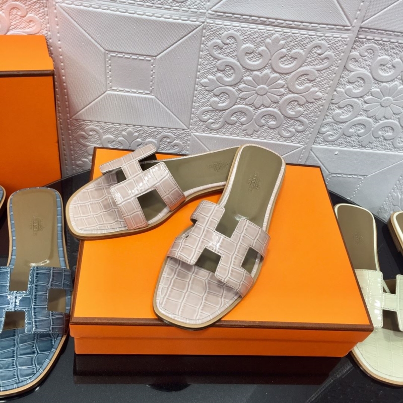 Hermes Slippers